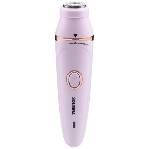 Rasoi Elettrico Multifunzione 7-in-1 Per Donna E Uomo, Ricaricabile Usb, Uso Asciutto E Bagnato Pink - Foto 1