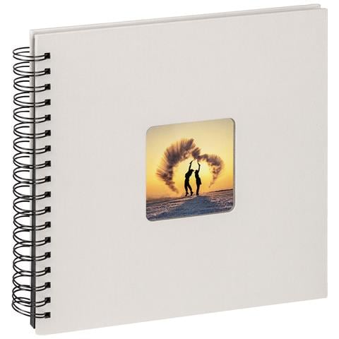 Album A Spirale Fun Wedding Selection, Camoscio Bianco, 26x25 Cm - Foto 1