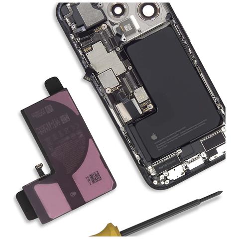 Batteria Di Ricambio Per Iphone 15 Pro Li-ion 3274mah Service Pack, Nero - Foto 4
