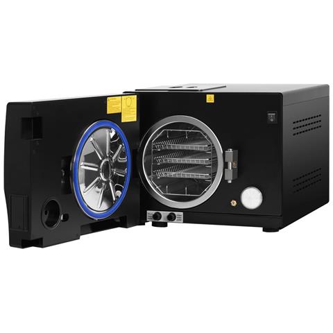 Autoclave Standard Line LFSS08AA LED 8L classe B medica nera con stampante - Foto 2