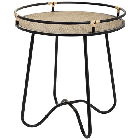 Tavolino In Metallo Nero 45x45x50h - Foto 1