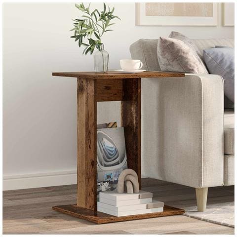 Tavolo laterale Legno vecchio 45 x 40 x 62,5 cm - Foto 2