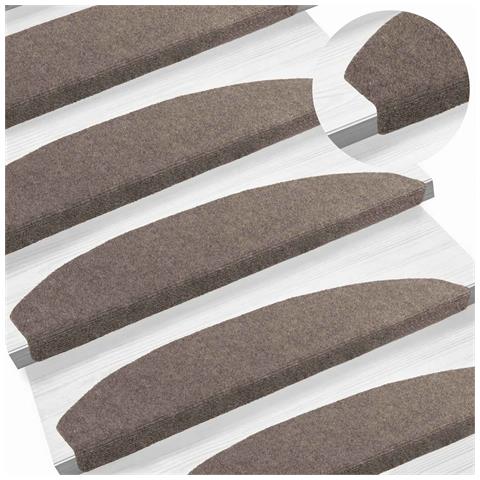 Tappetini per scale autoadesivi 15 pcs Moca 80 x 24,5 x 3,5 cm - Foto 2