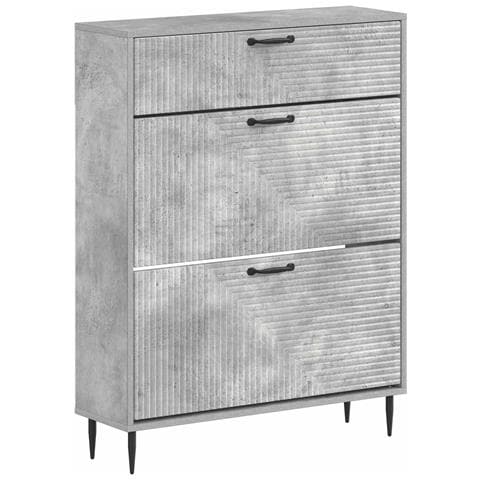 Mobile per scarpe HAARLEM 78 x 24 x 103 cm Legno ingegnerizzato - Foto 1