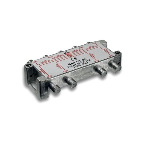 ICOC SAT-SPL8 - Splitter 8 vie per satellite 100 db, 1750 Mhz - Foto 1