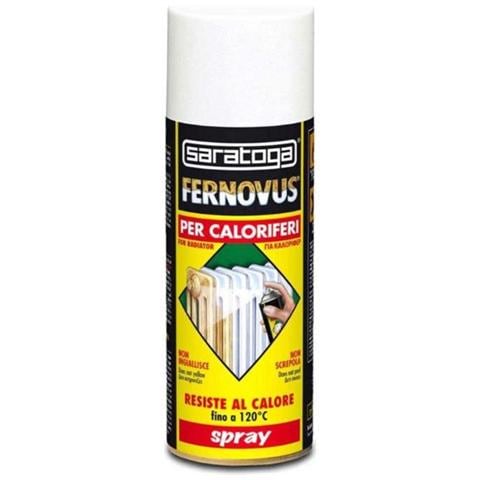 Smalto Bianco Brillante Antiriggine Resistente A Temperature Fino A 120°, Bomboletta Spray Da 400 Ml - Foto 2