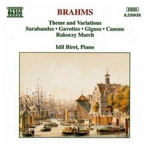Brahms Johannes - Tema E Variazioni In Re Min, Sarabanda E 2 Gavotte, Sarabanda La Magg, In La Min - Foto 1