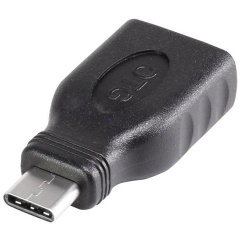 Usb 3.0 Adattatore [1x Spina Usb-c™ - 1x Presa A Usb 3.0] Con Funzione Otg, Contatti Connettore Dorato - Foto 1