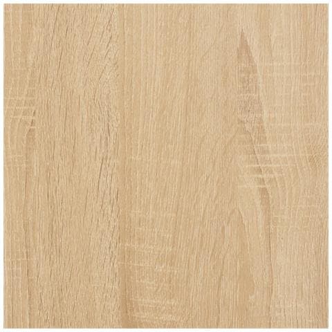 Scrivania Rovere Sonoma 90x50x74 cm in Legno Multistrato - Foto 6