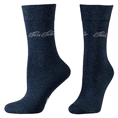 Confezione Da Basic Women Socks 9703 546 indigo Melange Confezione Doppia Calze Calzini Blu Indigo Melange - Foto 1