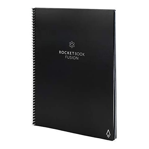 Fusion Intelligente Riutilizzabile Notebook - Lettera A4 - Nero 7 Stili Di Pagina Per Massimizzare La Produttivit Frixion Penna E Pulire Gratuita - Foto 2