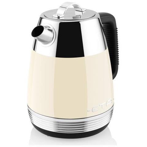 Bollitore Storio 918690040 Standard, 2150 W, 1,7 L, Acciaio Inossidabile, Base Girevole A 360°, Beige - Foto 2