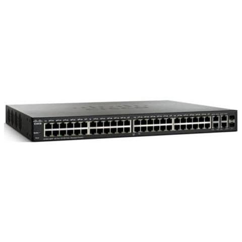 Switch SF350-48P 48 Porte Ethernet PoE 10 / 100 Mbps RJ-45 con 2 Porte SFP Managed - Foto 1