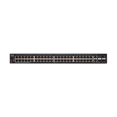 Switch SF350-48P 48 Porte Ethernet PoE 10 / 100 Mbps RJ-45 con 2 Porte SFP Managed - Foto 2