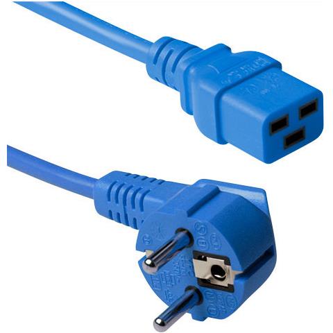 AK5173 1.8m CEE7/7 Schuko Accoppiatore C19 Blu cavo di alimentazione - Foto 1