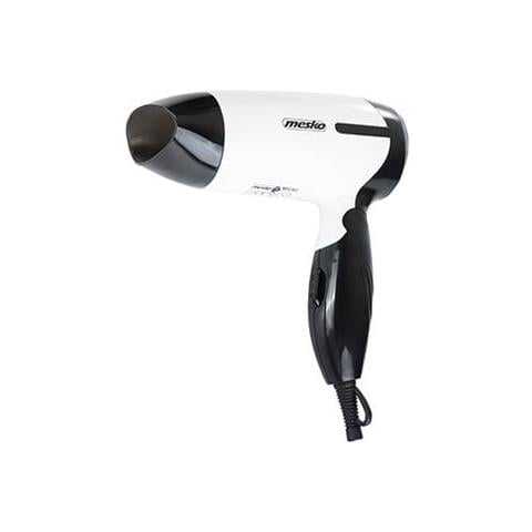 Asciugacapelli Mesko Ms 2262 1000 W, Numero Di Impostazioni Di Temperatura 2, Nero / bianco - Foto 1