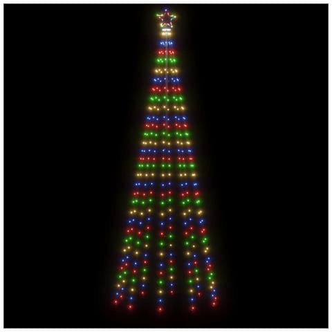 Albero di Natale con Puntale Colorato 310 LED 300 cm - Foto 9