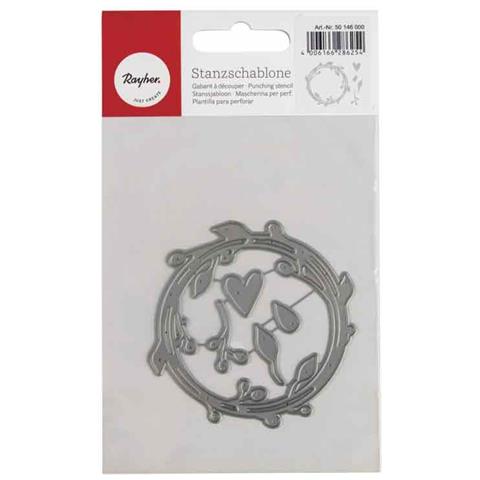 Corona Di Stencil Di Corona Di Fiori - Foto 1