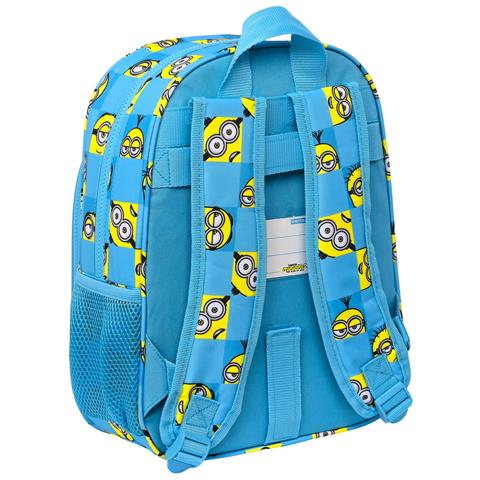 Zaino Scuola Minions Minionstatic Azzurro (26 X 34 X 11 Cm) - Foto 3