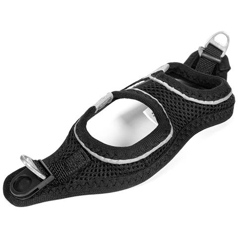 Imbracatura Per Cani Air Mesh Trek Star Regolabile Nero Taglia Xxxs (18-20 Cm) - Foto 2
