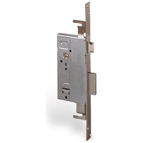 Serratura A Doppia Mappa Con Copritoppa E Contropiastra 57215 - Entrata 50 Mm. - 3 Punti Chiusura - Foto 1