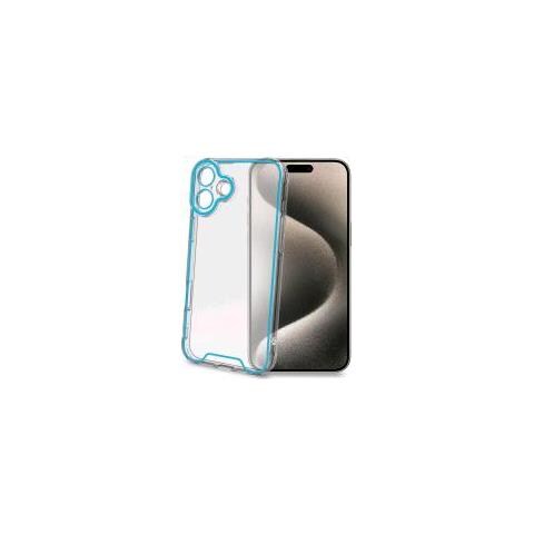 Apple Iphone 16 Plus Cover Glow In Tpu Trasparente /azzurro - Foto 1