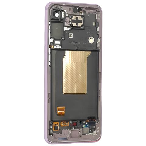 Lcd + Frame Galaxy A55 Pacchetto Servizio Originale, Viola Chiaro - Foto 4