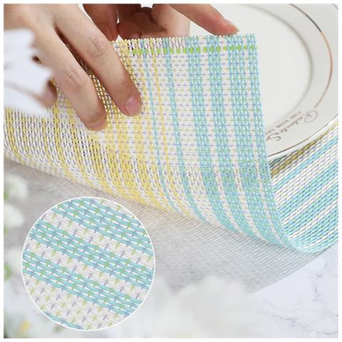 Set Di 6 Tovagliette All'americana Lightblue - Foto 3