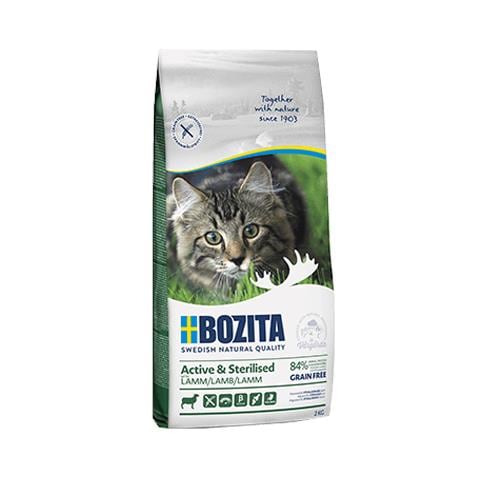Active & Sterilised-Grain free Lamb cibo secco per gatti 2 kg Adulto Agnello - Foto 1
