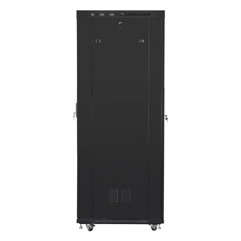 Lanberg FF01-8027-23BL, Rack indipendenti, 27U, 1200 kg, Griglie, 96 kg, Nero - Foto 1
