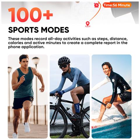 Smartwatch G20: Il Tuo Compagno Di Salute E Fitness Grey - Foto 2