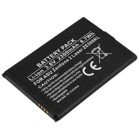 Batteria Per Asus Zenfone 2 Laser Ze500kl / Ze500kg Li-ion 3.8v 2300mah 8.7wh - Foto 1