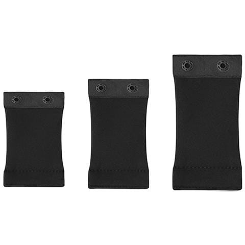 Estensore Per Body Modellante A 2 Ganci In Cotone - Prolunga Con Bottoni A Pressione Black - Foto 1