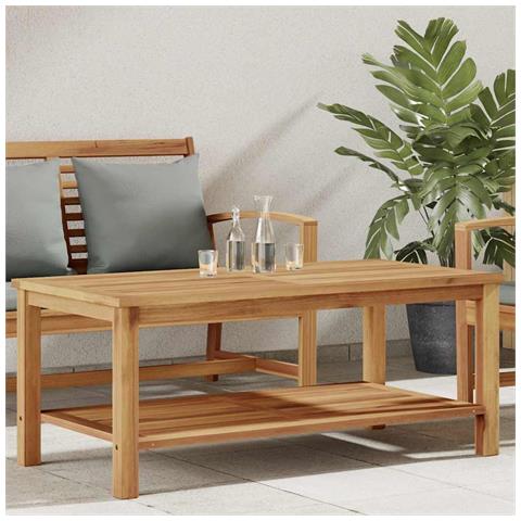 Tavolino da salotto Marrone 110 x 55 x 45 cm - Foto 2