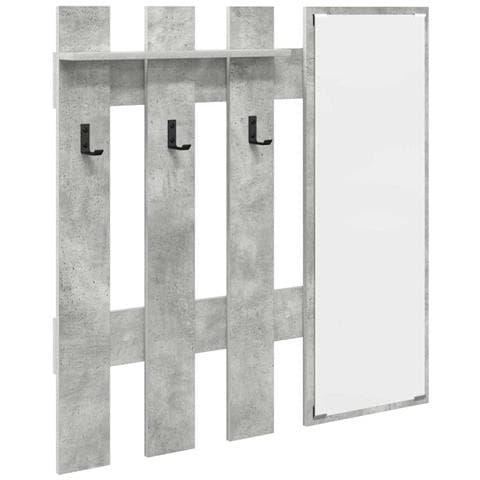 Appendiabiti a muro Grigio Cemento 100 x 10 x 100 cm - Foto 1