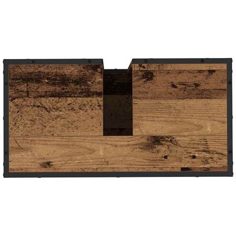 Armadio per Lavabo da Bagno Legno vecchio 65 x 33 x 60 cm - Foto 9