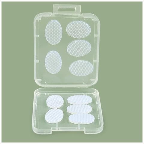 Cuscinetti Antiscivolo In Silicone Per Spalline Reggiseno - Forma Ovale, 10 Pz /confezione - Foto 2