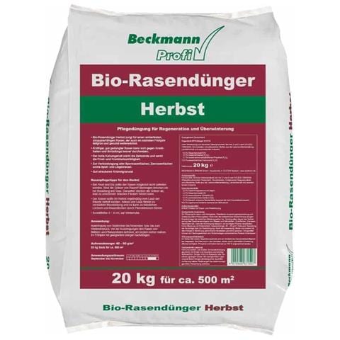 Concime Biologico Autunnale Per Prato - 20kg  Npk 6-2-12 - Foto 1