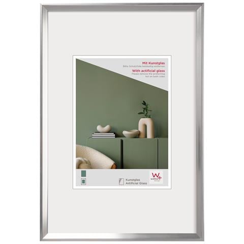 Desire Cornice In Plastica 40x60 Argento - Foto 1