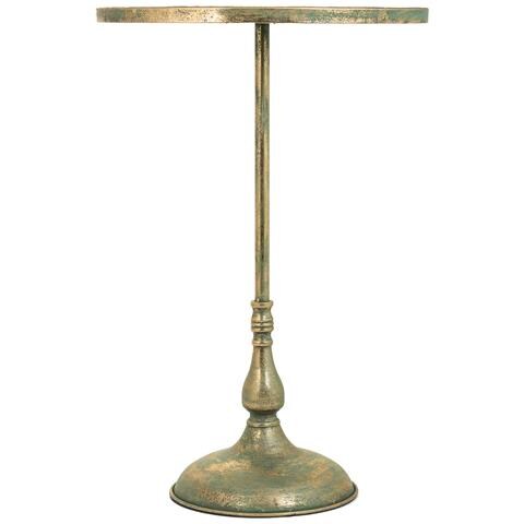 Tavolino In Metallo Blu 45x45x69,5h - Foto 2