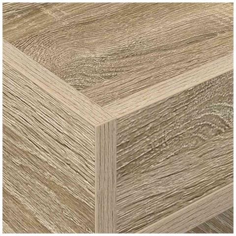 Tavolino 2 pcs Rovere Sonoma 30 x 30 x 56 cm Legno multistrato - Foto 9