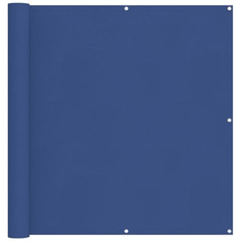 Schermo da balcone Blu 110 x 500 cm Tessuto Oxford - Foto 1