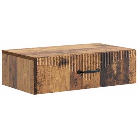 Tavolino da Parete Laterale Legno antico 59 x 34,5 x 17 cm - Foto 1