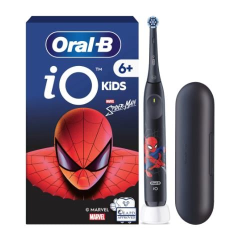 8700216932509 spazzolino elettrico Bambino Spazzolino rotante Nero - Foto 1