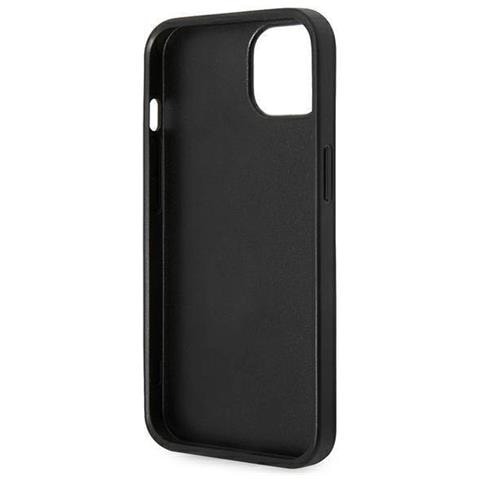 Karl Lagerfeld Klhcp14msapchg Iphone 14 Plus 6.7 Custodia Argento Saffiano Choupette Head Patch - Foto 1