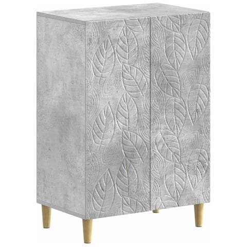 Mobile per scarpe DELFT 59,5 x 39,5 x 90 cm Grigio Cemento - Foto 1