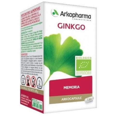 Arko Capsule Ginkgo Bio 130 Capsule - Foto 1