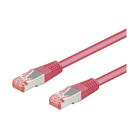 ICOC R6-6SS-050-PK - Cavo di rete Patch in Rame Cat. 6 Rosa S / FTP 5 m - Foto 1