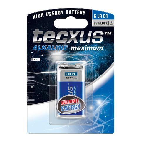 IBT-T6LR61 - Blister 1 batteria 9V Alcalina 6LR61 - Foto 1