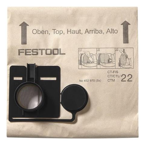 Sacchetto Filtro Fis-ct 33/5 - Foto 1